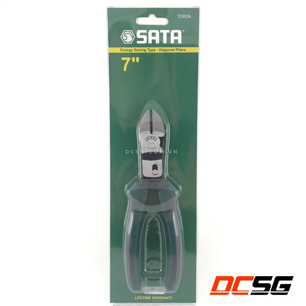 Kìm Cắt 7inch Cao Cấp Sata 72302A