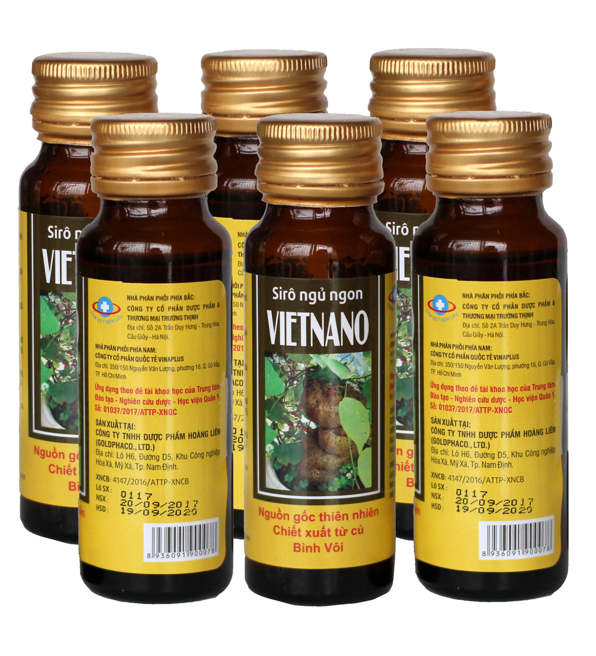 Combo 2 chai Si rô ngủ ngon Vietnano 50ml