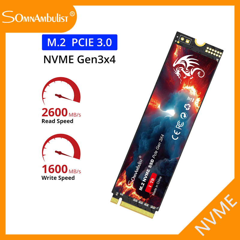 SomnAmbulist Original Solid State Drive M2 Nvme 512GB 256GB Internal Solid State Drive hdd Hard Drive M.2 128GB Laptop Desktop Internal Hard Drive