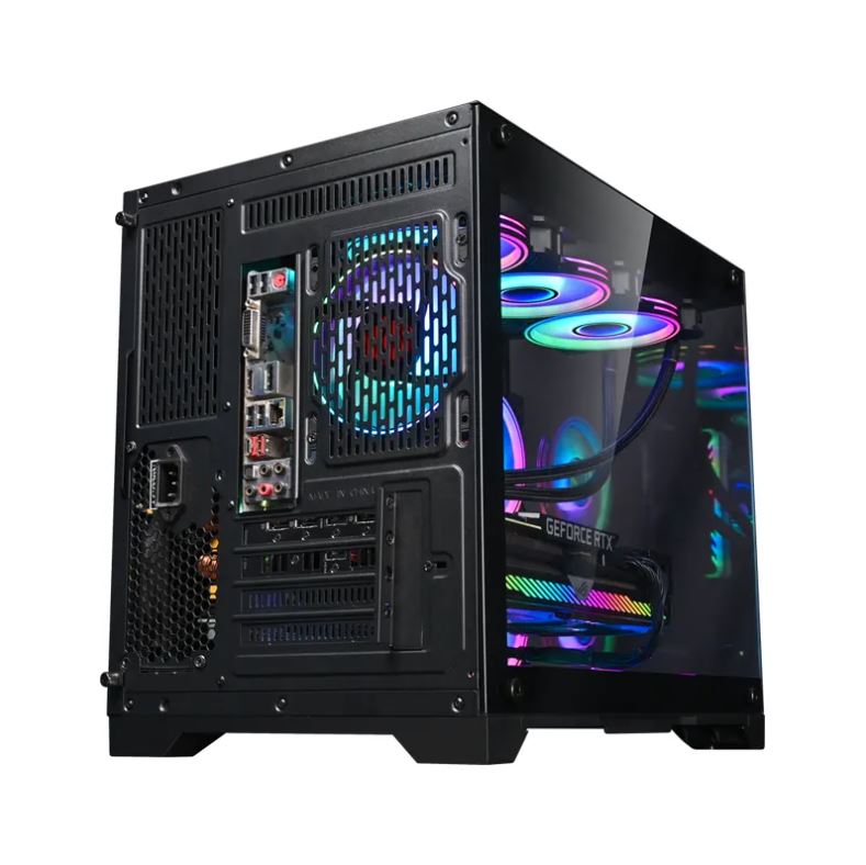 Vỏ Case César Bravery Mid Tower (Màu Đen / Trắng)
