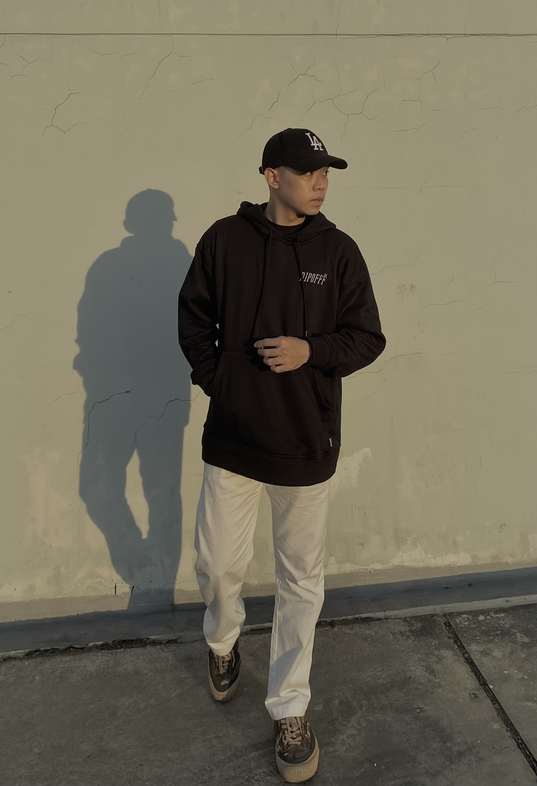 RIPOFFF Poly Logo Hoodie
