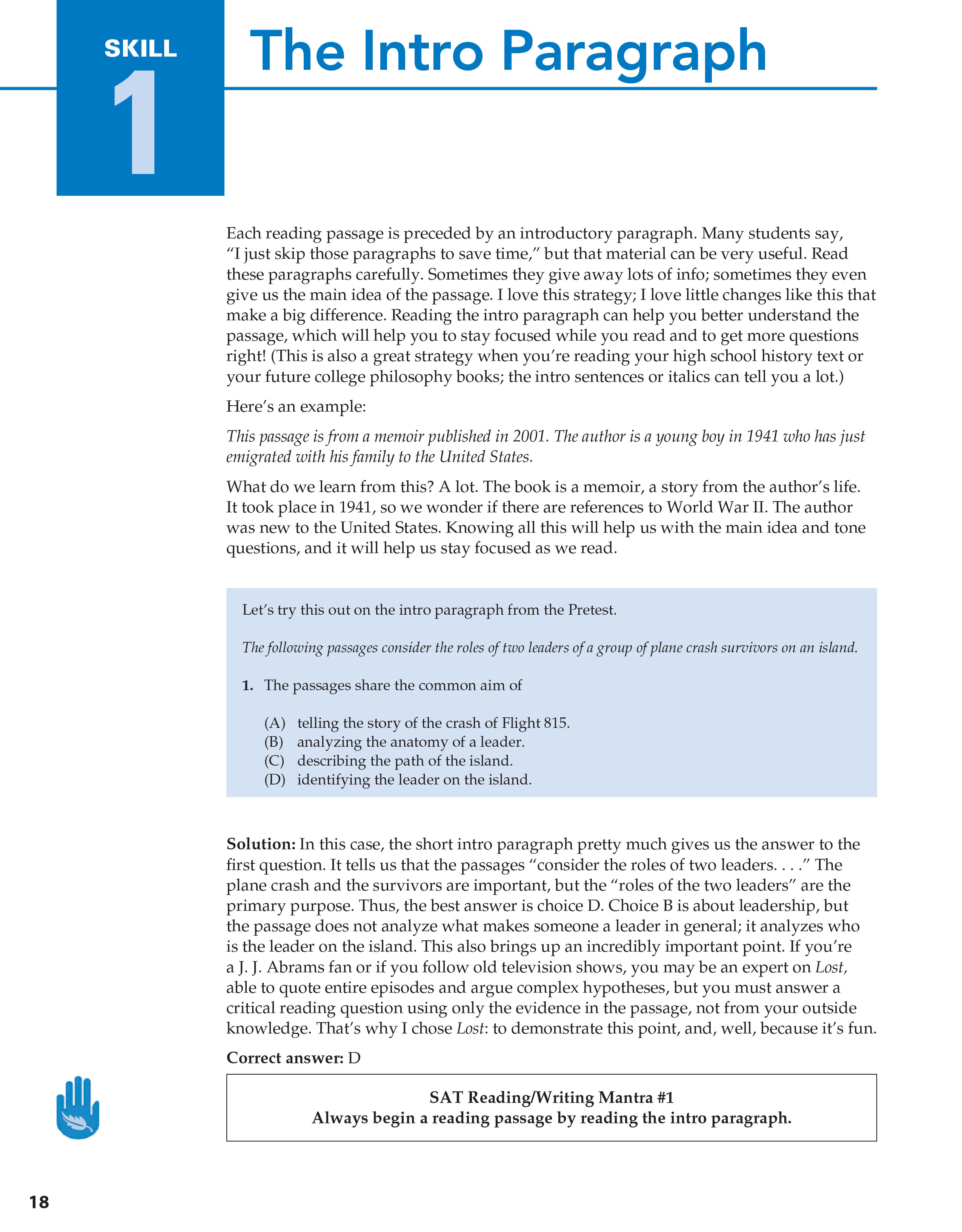 Top 50 SAT Reading, Writing, and Language Skills, 3rd Edition