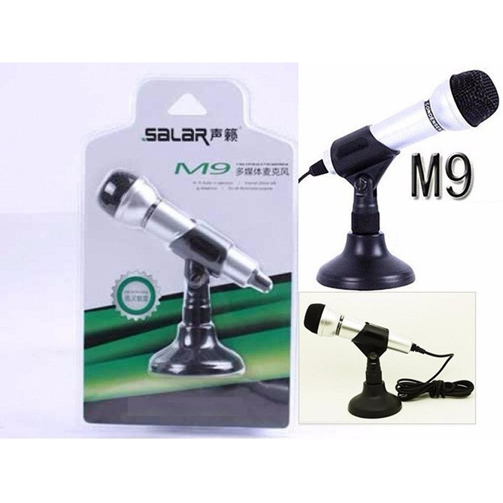 Microphone Salar M9 - Micro thu âm cho máy tính