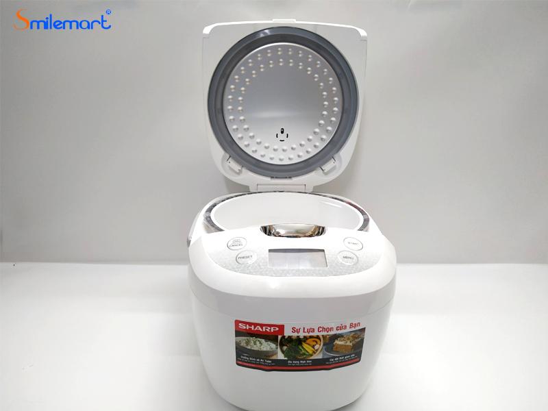 [BH chính hãng 12 tháng] Nồi Cơm Điện Tử Sharp KS-COM185EV-SL