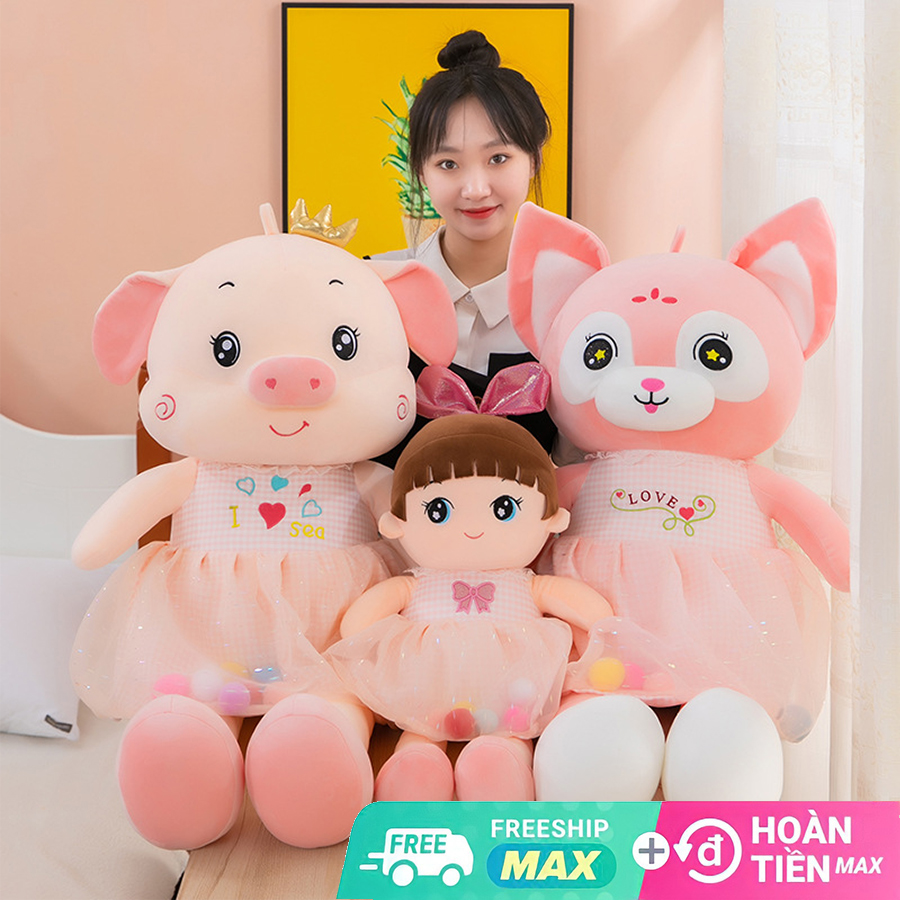 Gấu Bông Búp Bê Bòn Bon Cao Cấp Hafuto