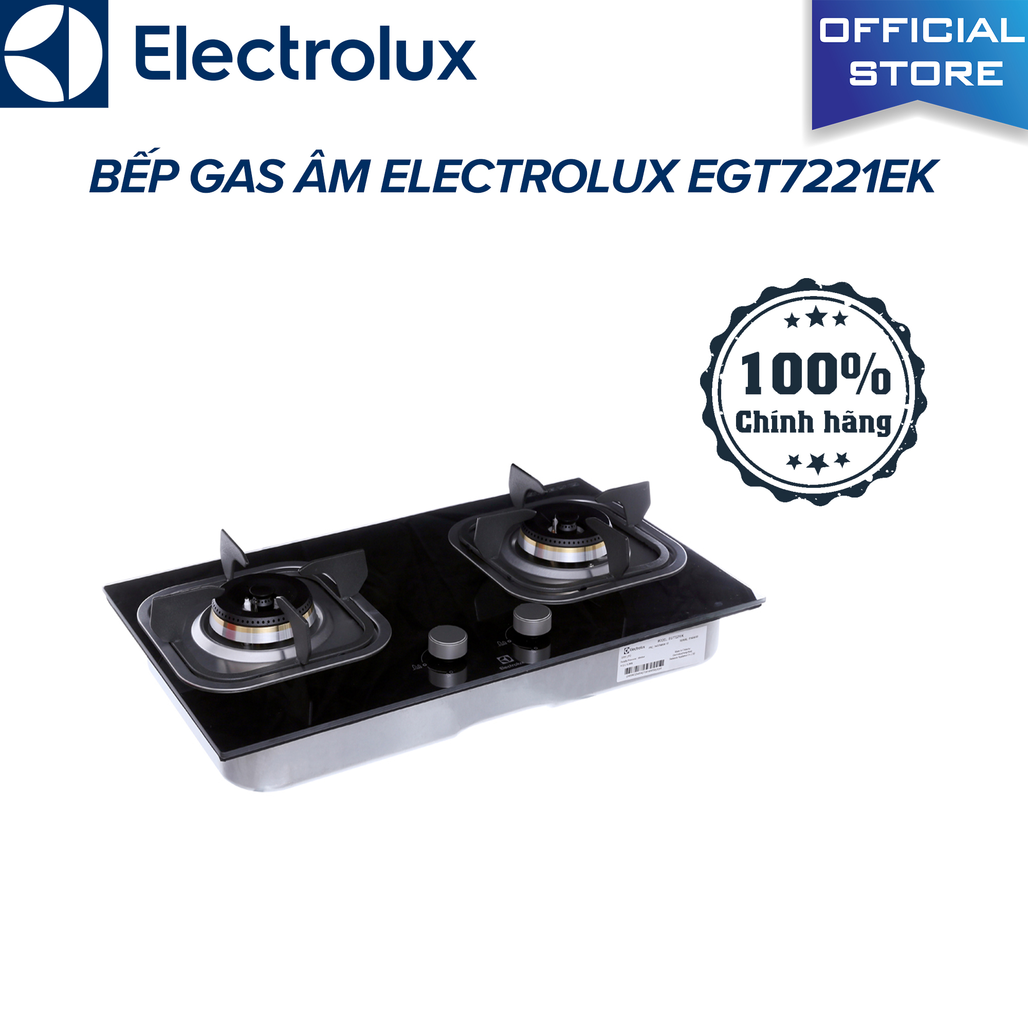 [HCM]Bếp Gas Âm Electrolux EGT7221EK