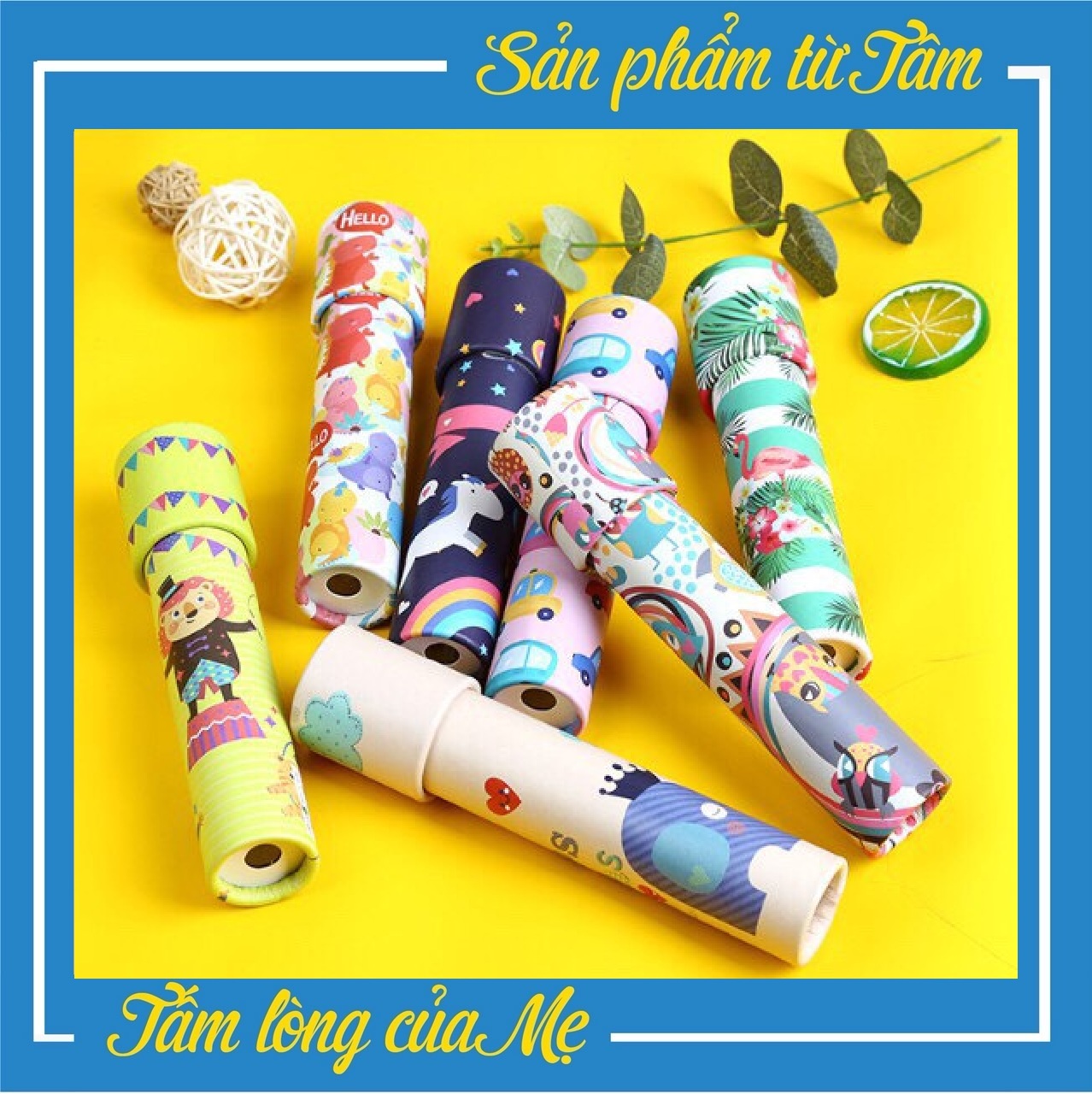 Ống Nhòm Kính Vạn Hoa Mideer Nhiều Màu Sắc Độc Đáo Cho Bé