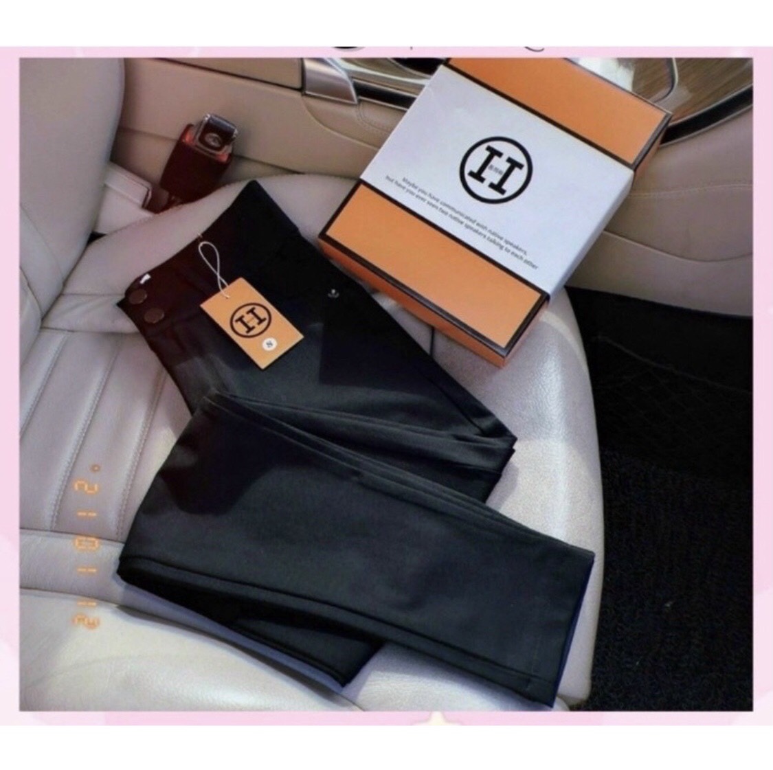 Quần Legging 2 Khuy Lưng Cao Chất Umi Dày Dặn Siêu Co Giãn
