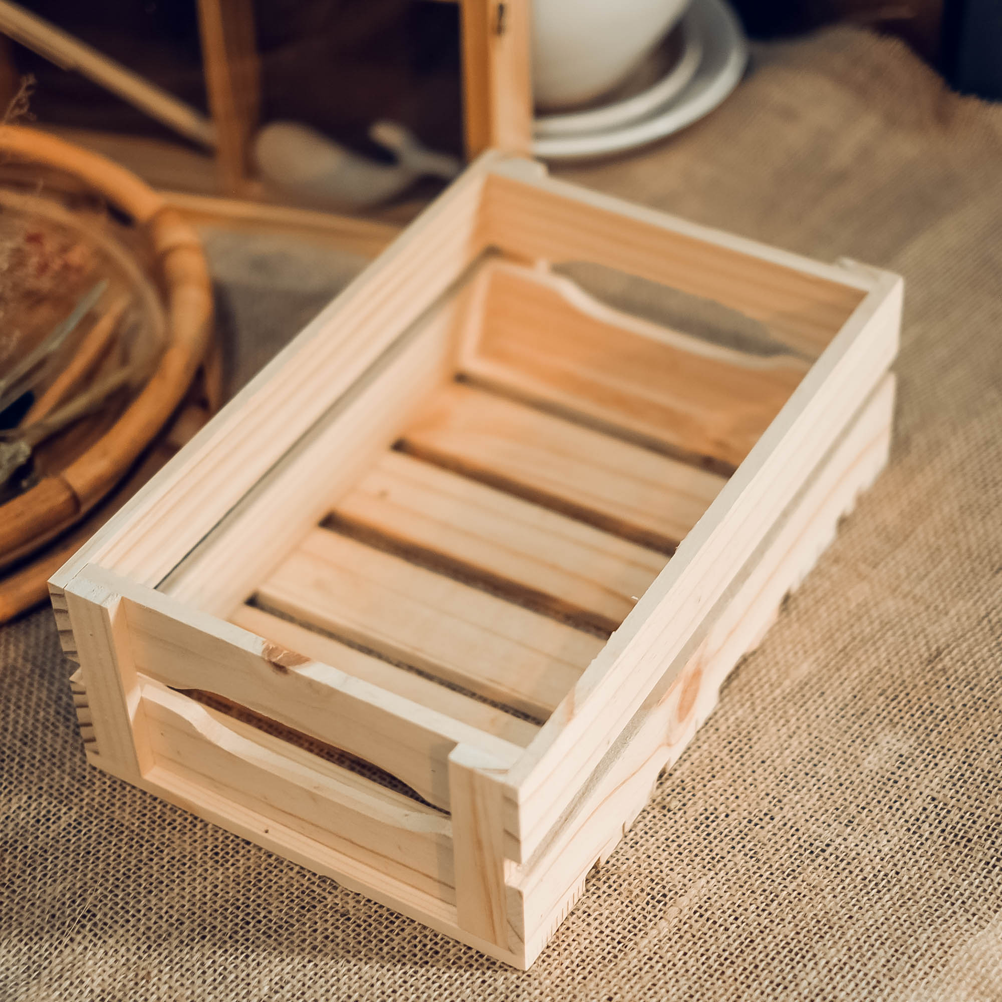 [HCM]Khay gỗ pallet Thùng gỗ pallet- wooden pallet