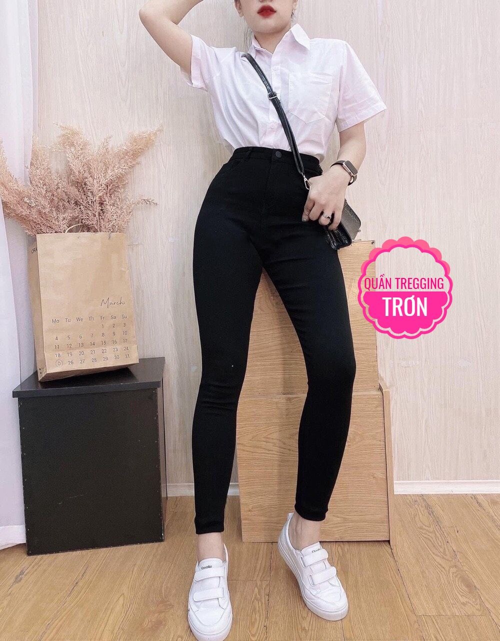 [Hoàn tiền 25-27/4] QUẦN TREGGING SIÊU SANG CHẢNH  QUẦN ỐNG LOE - QUẦN SKINNY