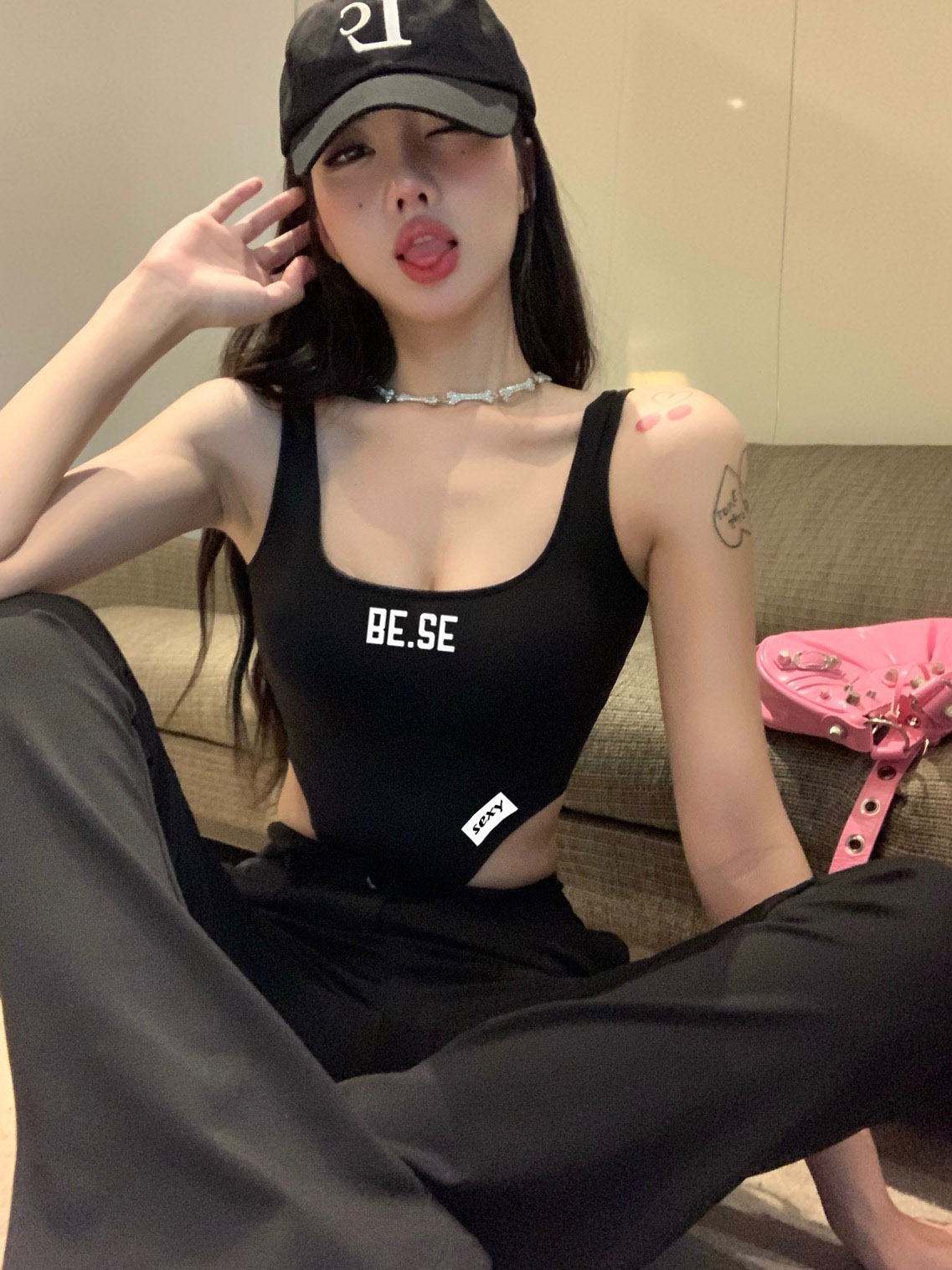 Bodysuit khoét eo kèm feedback thật