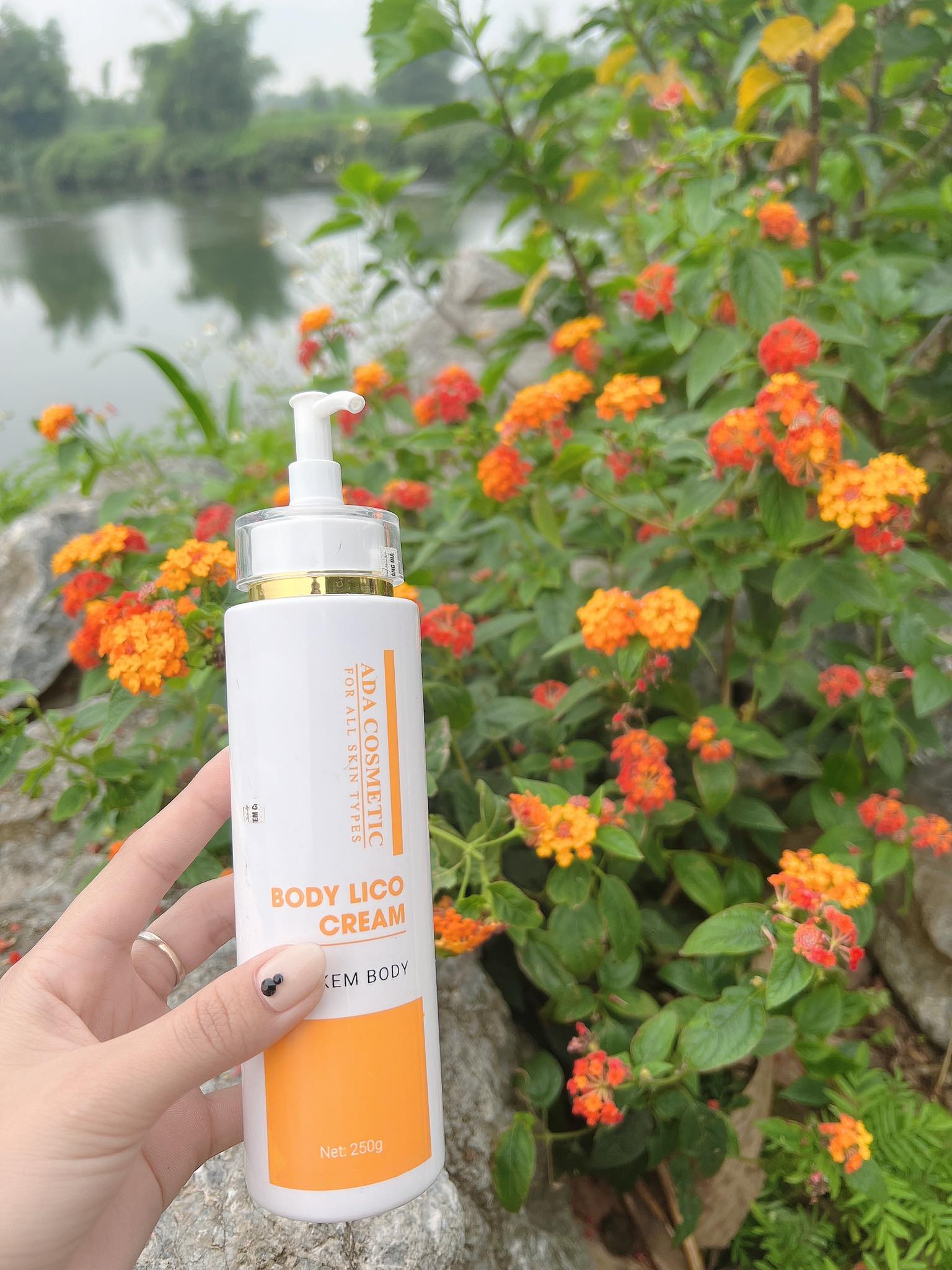 Kem Dưỡng Trắng Da BODY ADA 250g
