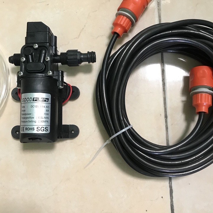 MÁY RỬA XE MINI 12V - MÁY RỬA XE MINI 12V