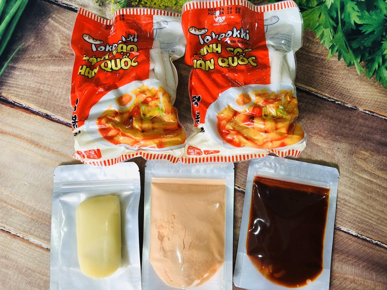 Combo bánh gạo siêu hấp dẫn( 1kg bánh gạo  kèm 100g phô mai mozzazzella +100g bột phô mai+ 100g sôt Hàn Quốc) -_minhnhatfood