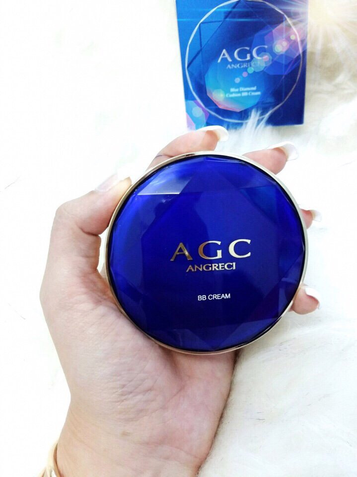 [HCM]Phấn Nước AGC Xanh Kèm Lõi Sơ Cua