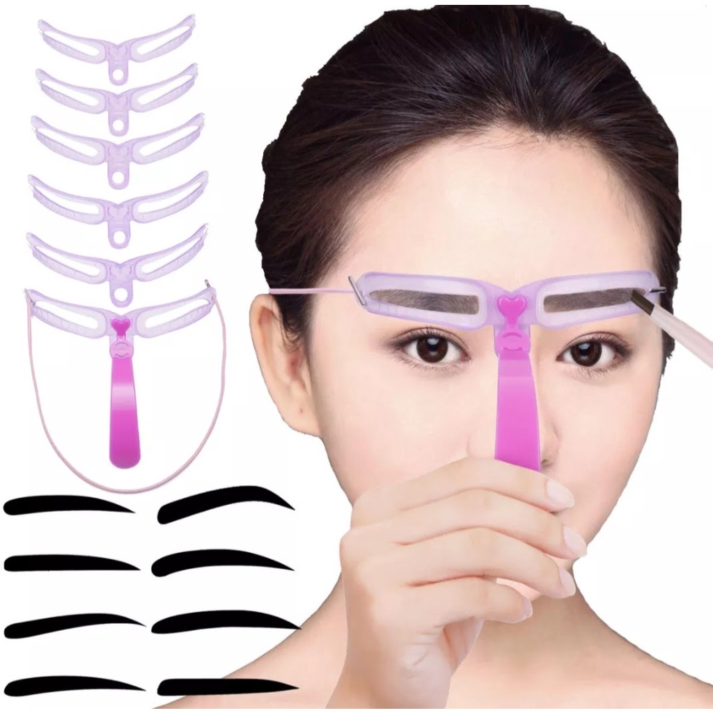 M'AYCREATE - Combo 4 và 8 khung kẻ chân mày Magic Lady