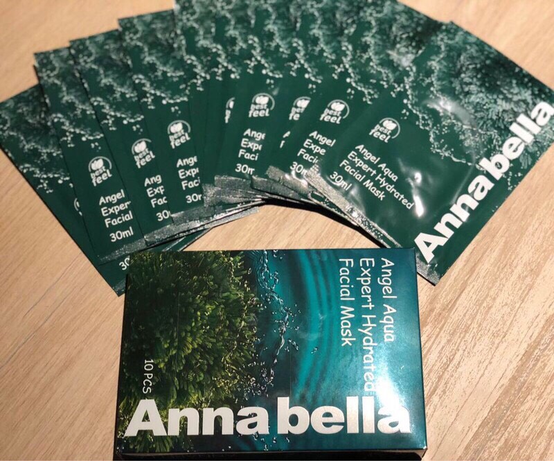 Hộp 10 miếng nạ tảo biển Annabella