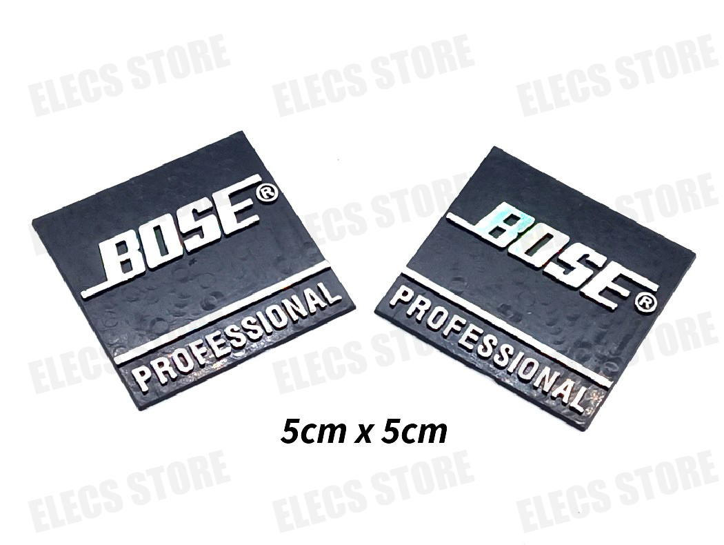 Bộ 2 tem loa, nhãn mác dán thùng loa, thùng sub b0se professional