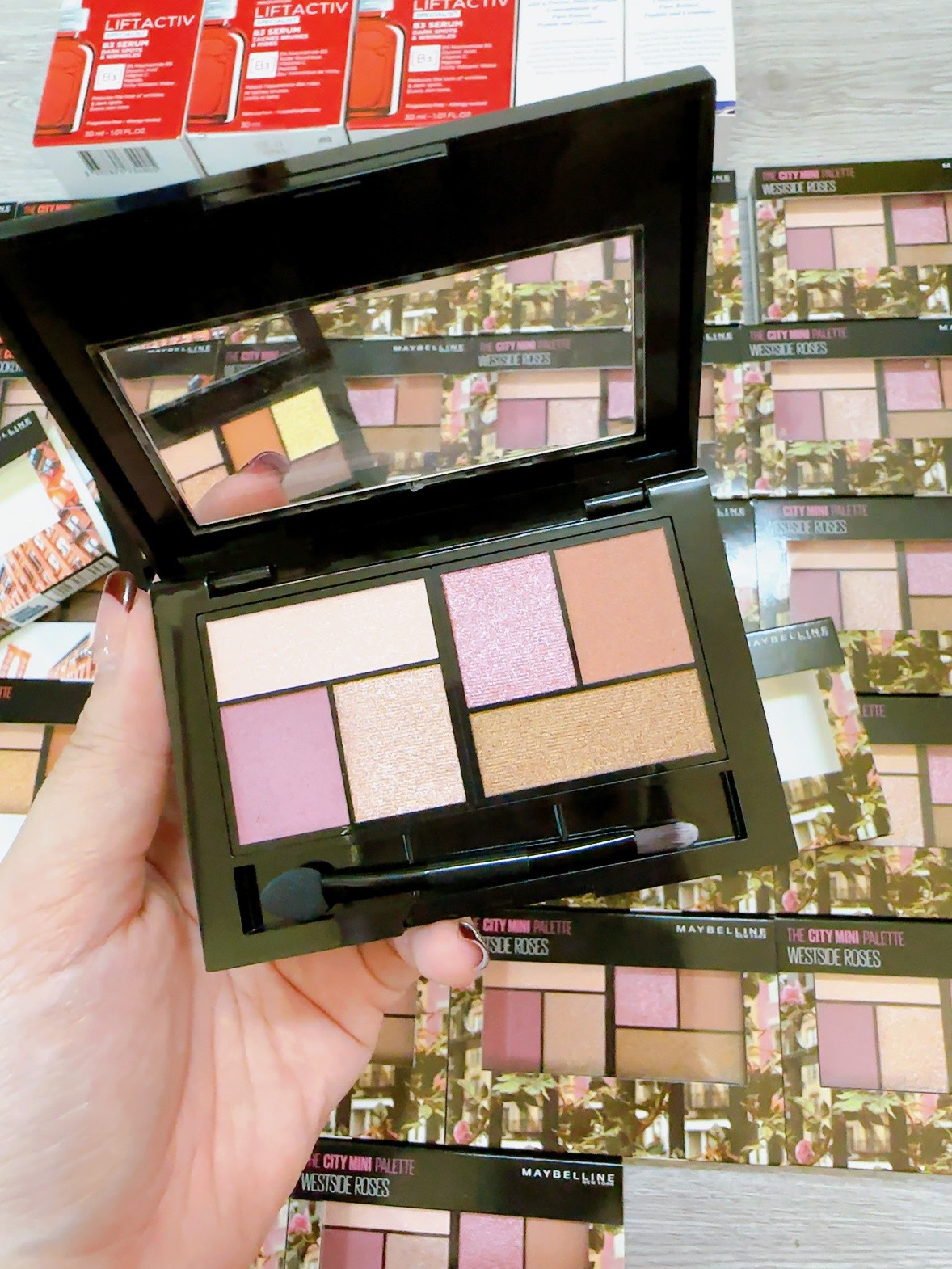 Bảng phấn mắt maybelline 6 ô the city mini palette 6.1g