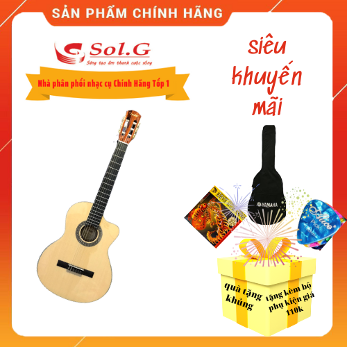 Đàn guitar classic thùng mỏng có EQ-Hàng nhập khẩu ( CN240CE, GA5TCE)