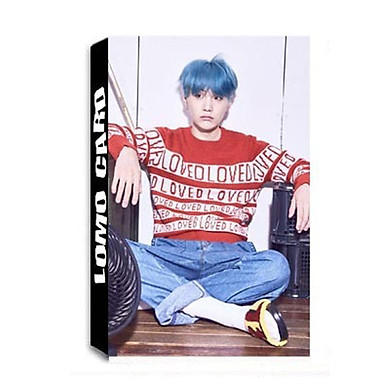 Hộp ảnh Suga BTS 900 pcs