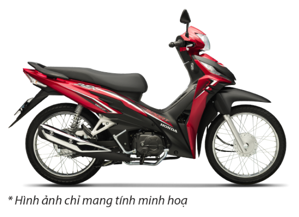 [Trả góp xe máy 0%] - Xe Máy Honda Wave RSX FI 110 - Vành nan hoa phanh cơ