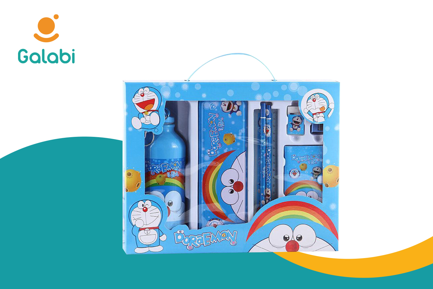 Bộ dụng cụ học tập 8 món dễ thương cho bé