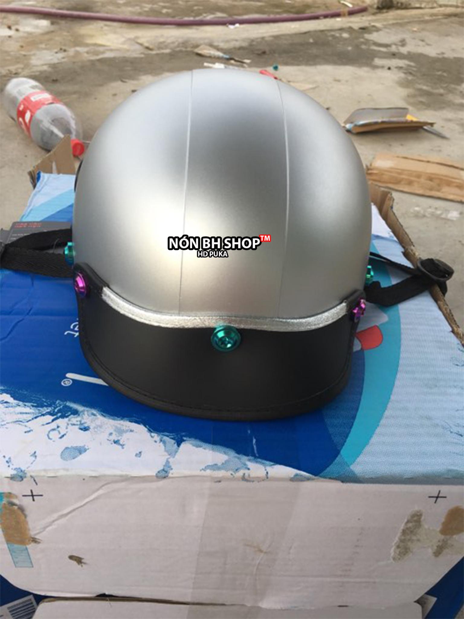 1 Cặp nón Sơn gắn ốc titan gr5 ( sl 2 cái nón thông gió + ốc titan gr5 )