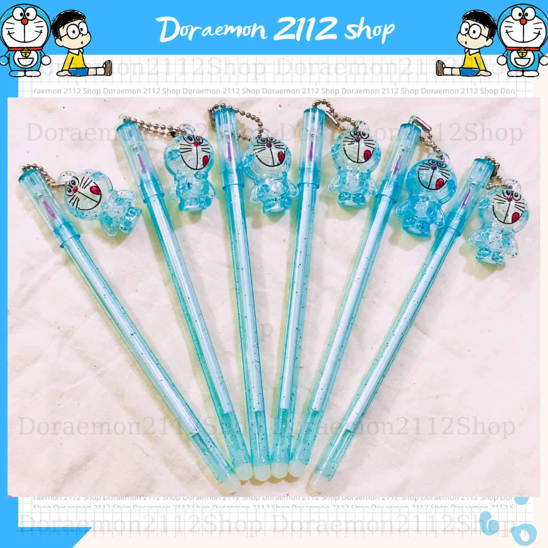Bút mực tím Doraemon Đô Rê Mon siêu dễ thương
