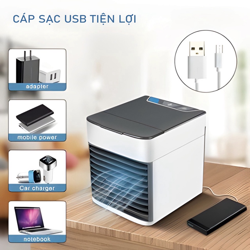 Quạt Điều Hòa Mini , Quạt Mini Hơi Nước Mini Để Bàn