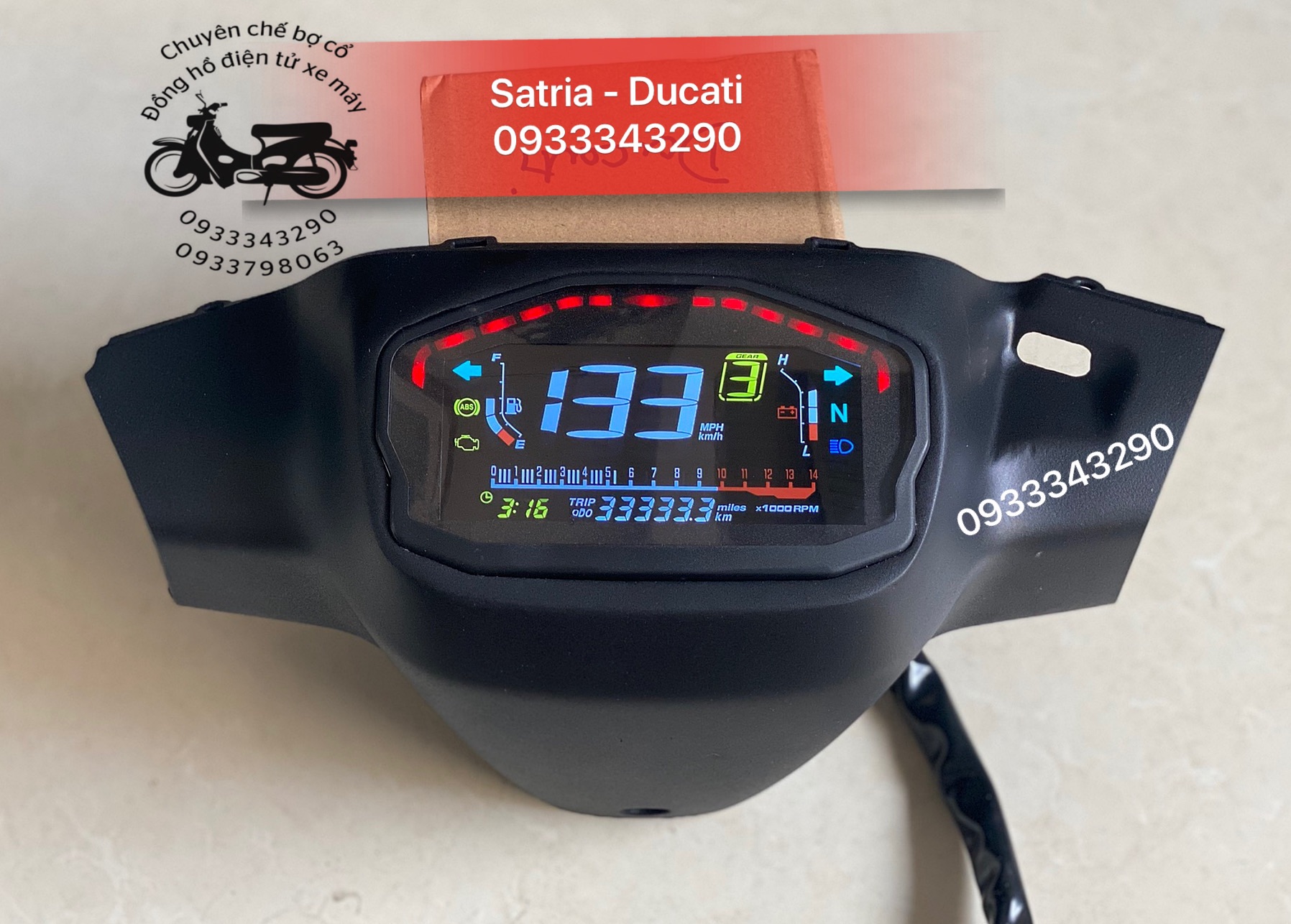 Trọn Bộ Bợ Cổ SATRIA 2006 - DUCATI