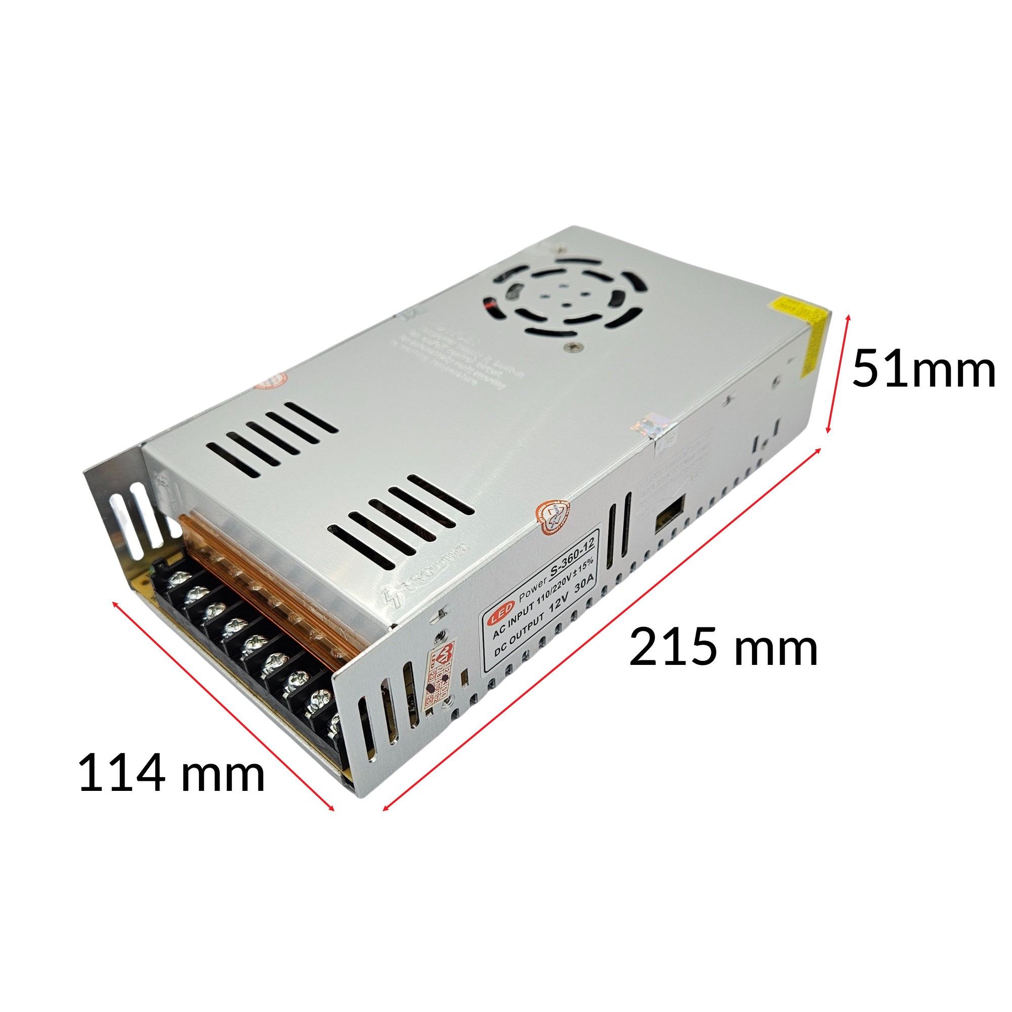 Nguồn 12V30A (Nguồn tổ ong)