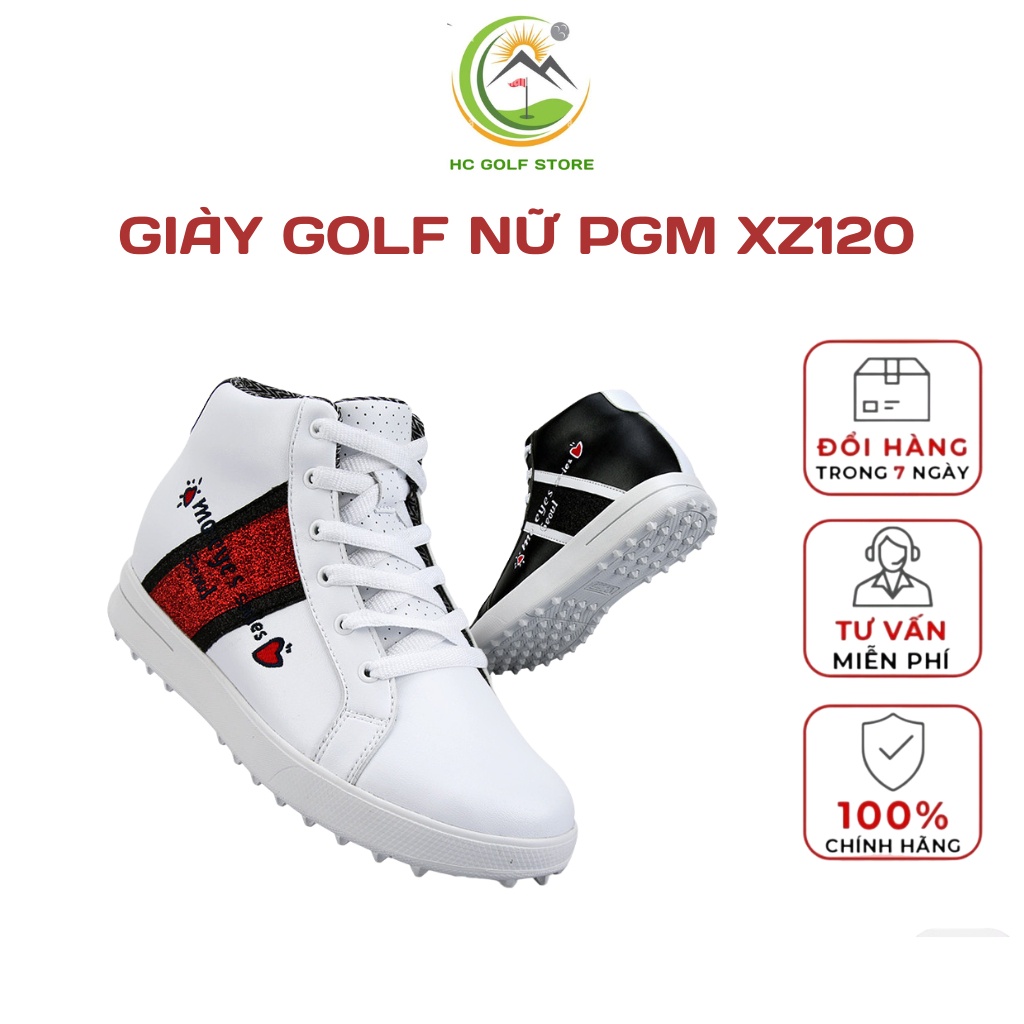 Giày golf nữ PGM XZ120 Giày thể thao tăng chiều cao phong cách Hàn Quốc