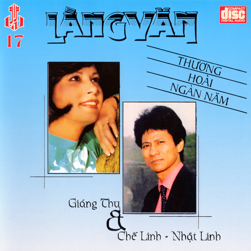 Đĩa cd nhạc vàng chế linh - giáng thu - thương hoài ngàn năm