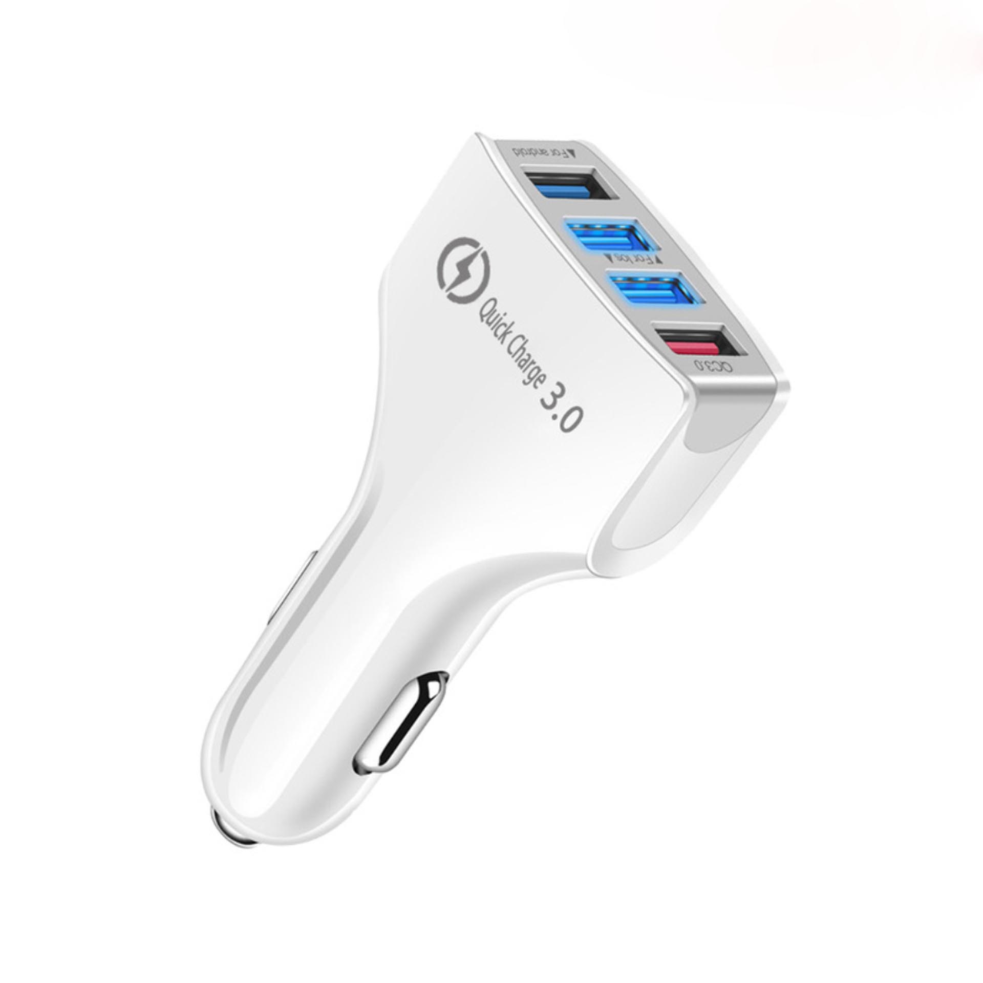 Tẩu Sạc Ô Tô 4 Cổng USB (Có 1 Cổng Quick Sạc Nhanh 3.0)