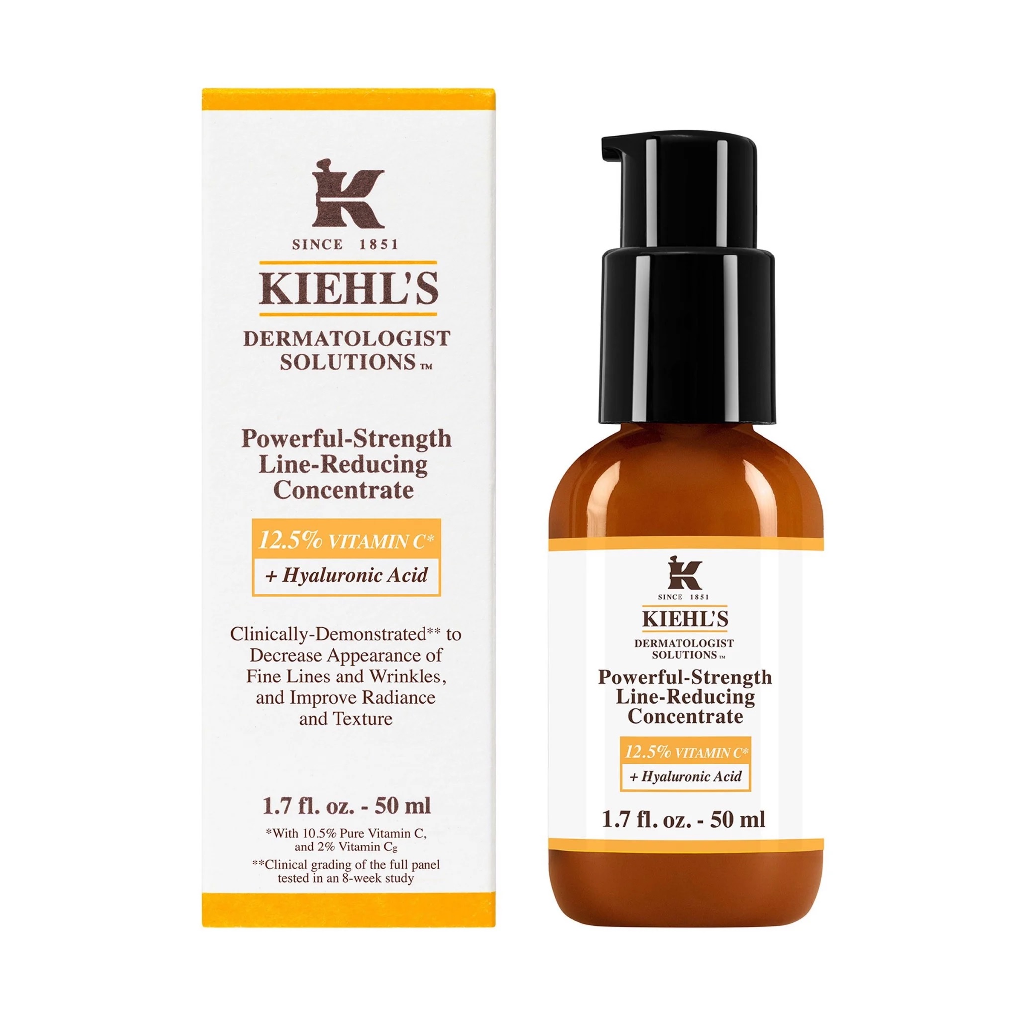 Serum Vitamin C Trẻ Hóa Da Kiehl's Powerful-Strength Line-Reducing Concentrate 75ml