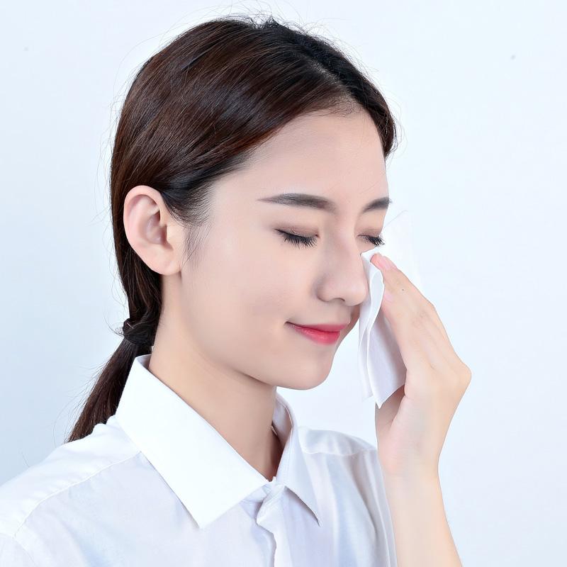 Cotton Hee 100% Cotton Mềm Khăn Khăn Rửa Mặt Cho Trẻ Sơ Sinh Mắc Quần Áo Khăn Hai Chức Năng Bé 100% Cotton Tay Khăn Giấy 100 Bơm * 6 Gói