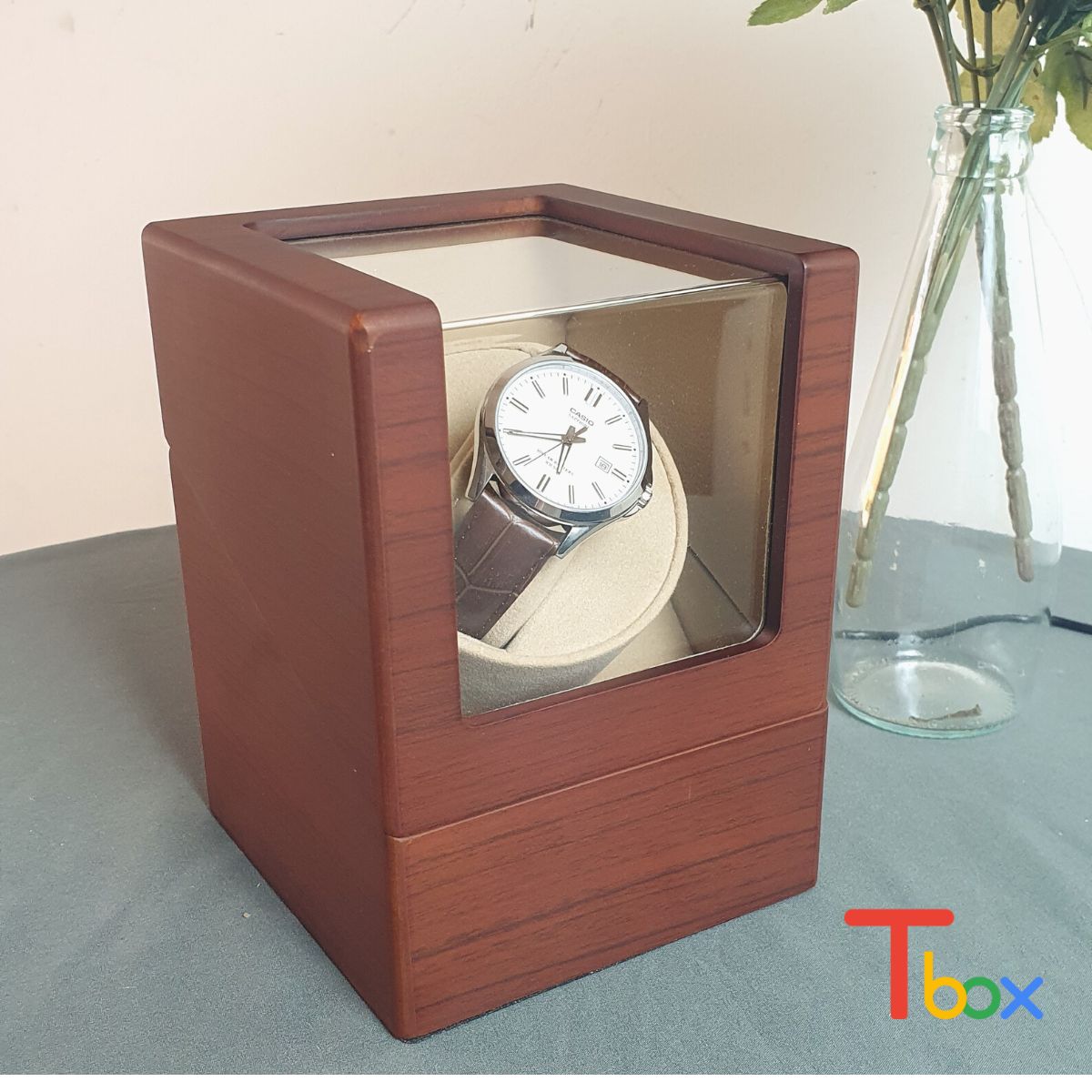Hộp đựng đồng hồ cơ 1 xoay tự động