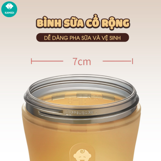 Bình sữa Kamidi Silicon cao cấp