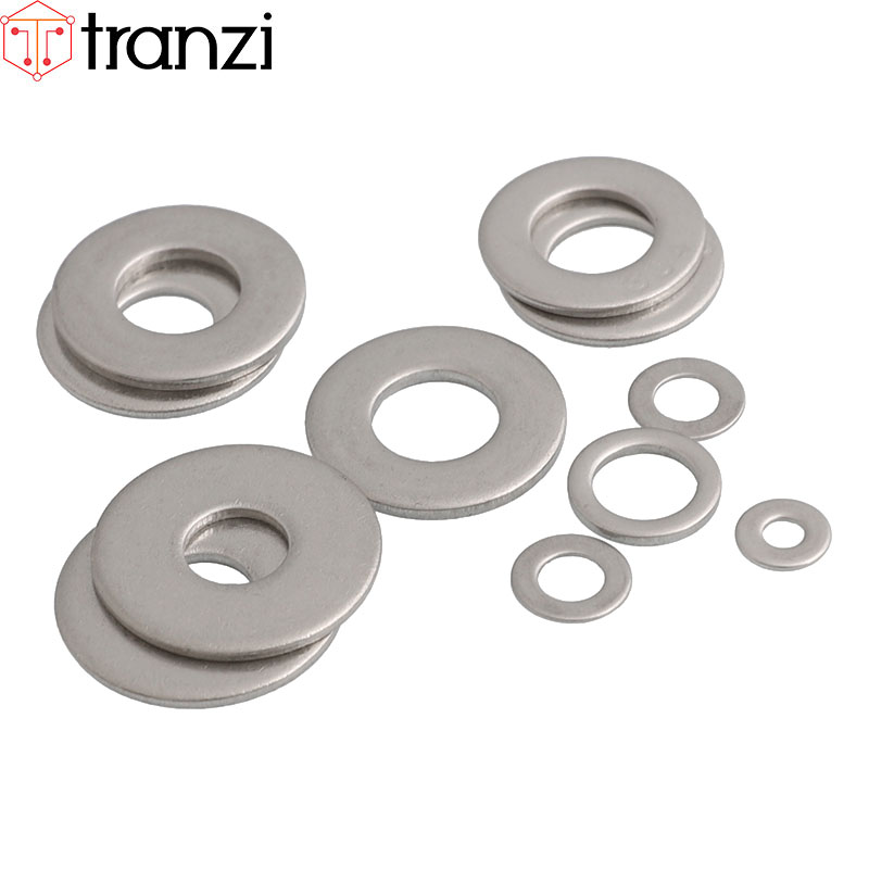 Long đen phẳng inox 304 M3 M4 M5 M6 M8