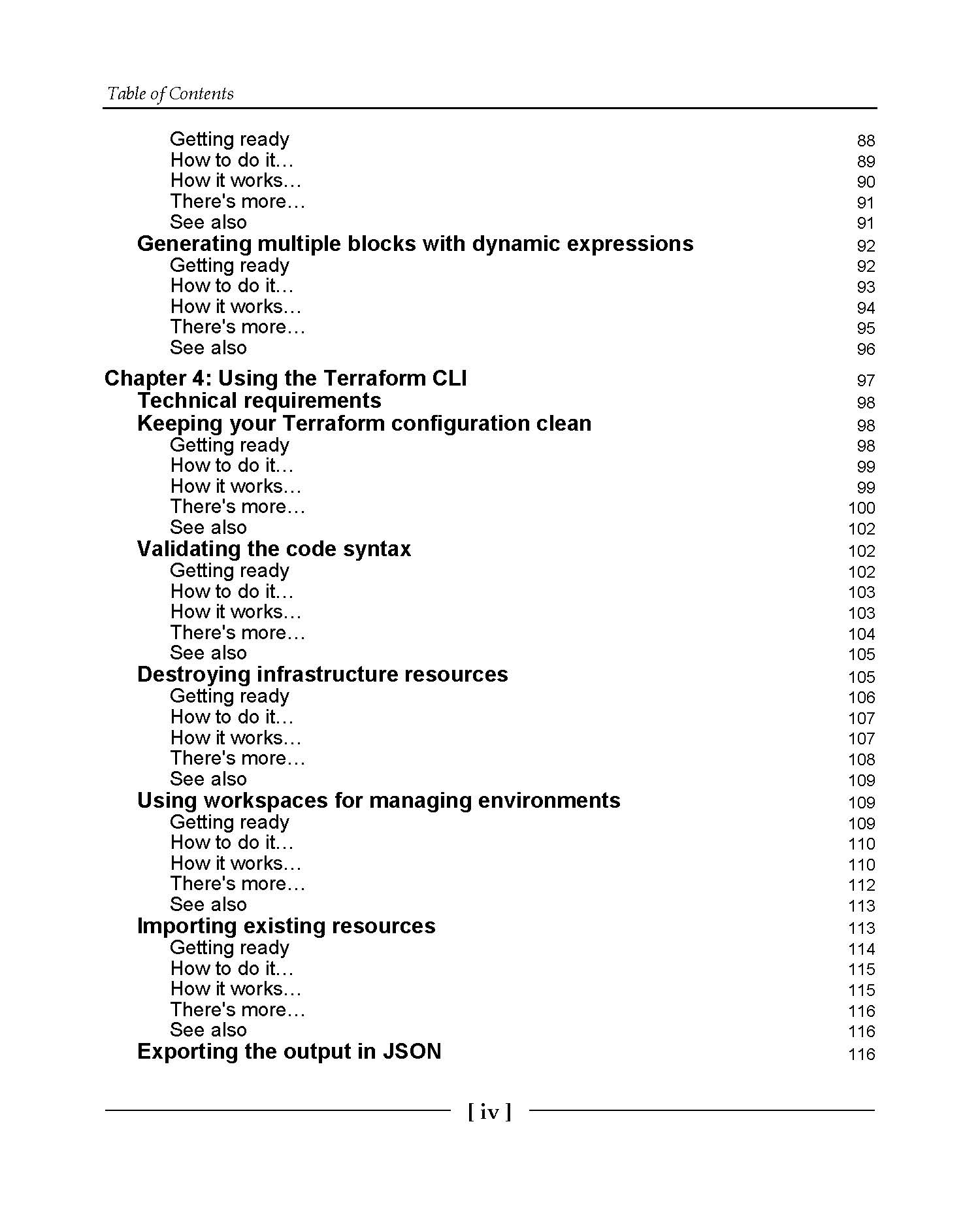 sách Terraform Cookbook