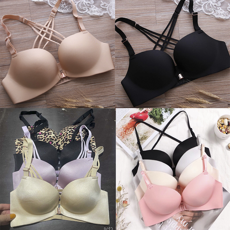 Combo 2 Áo lót đúc su cài trước nâng ngực không gọng