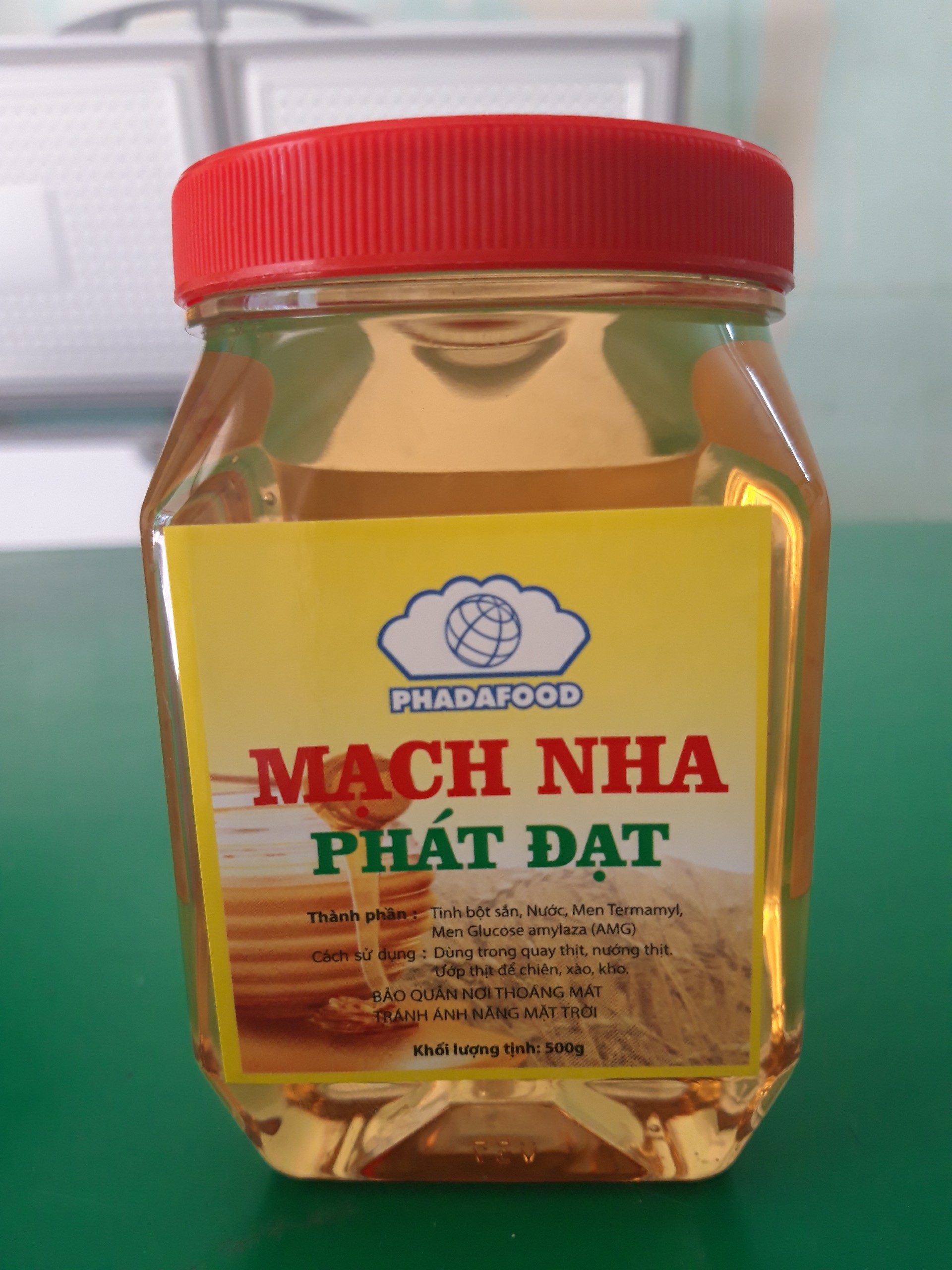 Mạch nha Phát Đạt hũ 500g (date luôn mới)