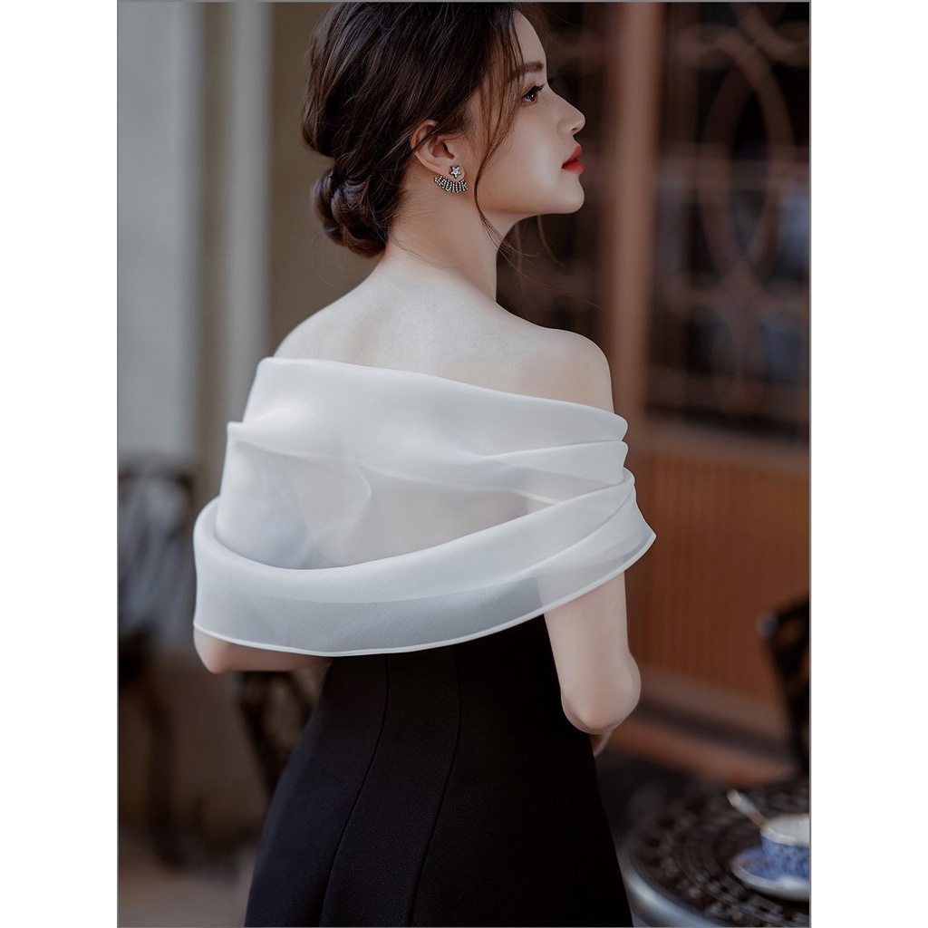 Đầm Cúp Ngưc Phối Tơ Ánh Kim Cao Cấp