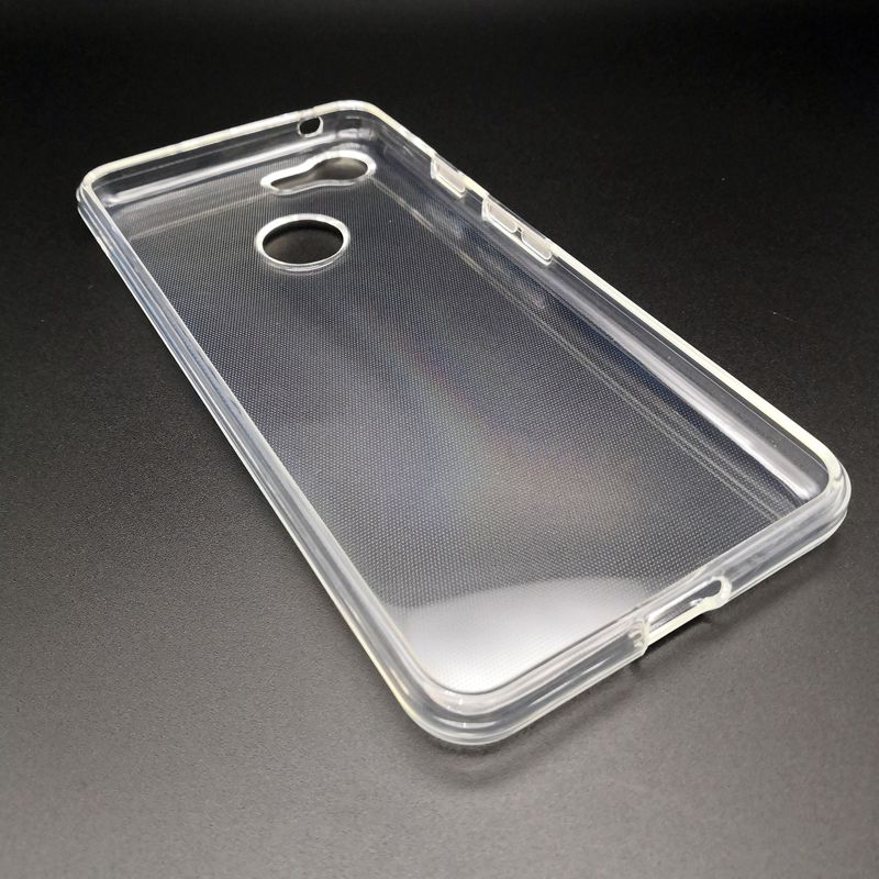 Ốp dẻo trong suốt cho Google Pixel 3 XL (trắng nhám)