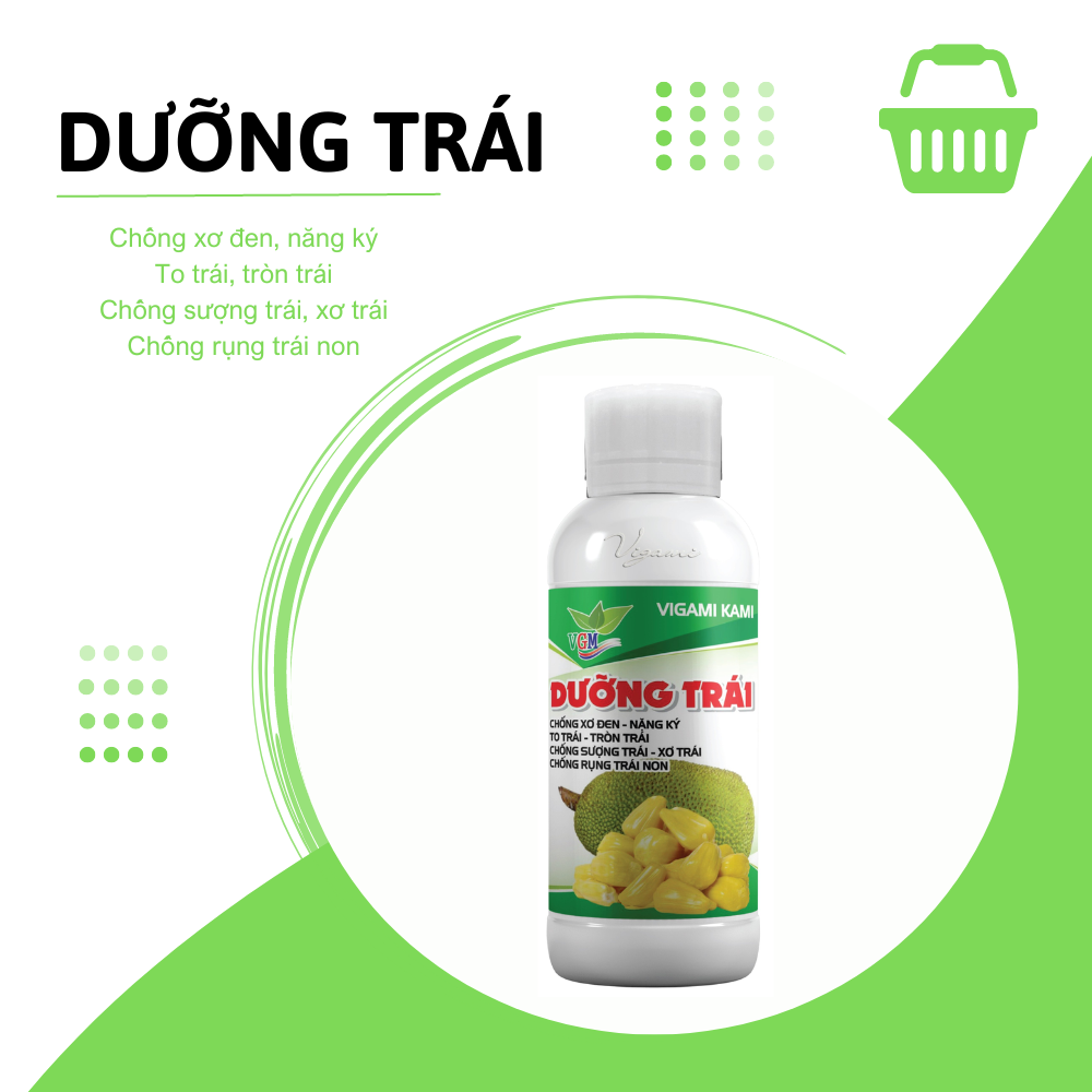 Phân bón Vigami Kami Dưỡng Trái Mít 500ml - chuyên mít