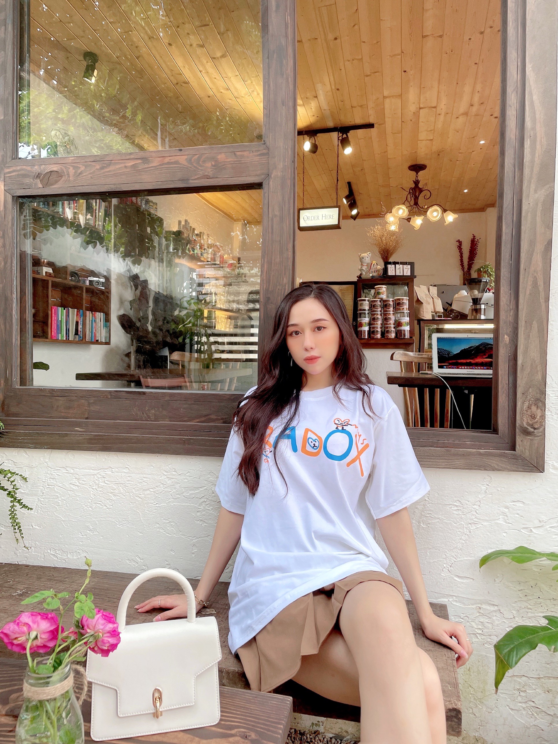 [SF]PARADOX Áo thun HEART DOODLE TEE