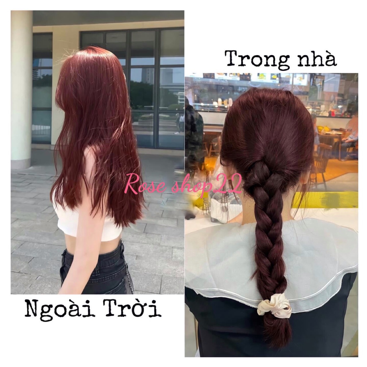 Combo Hair Dye (Copper Red) + Oxygen