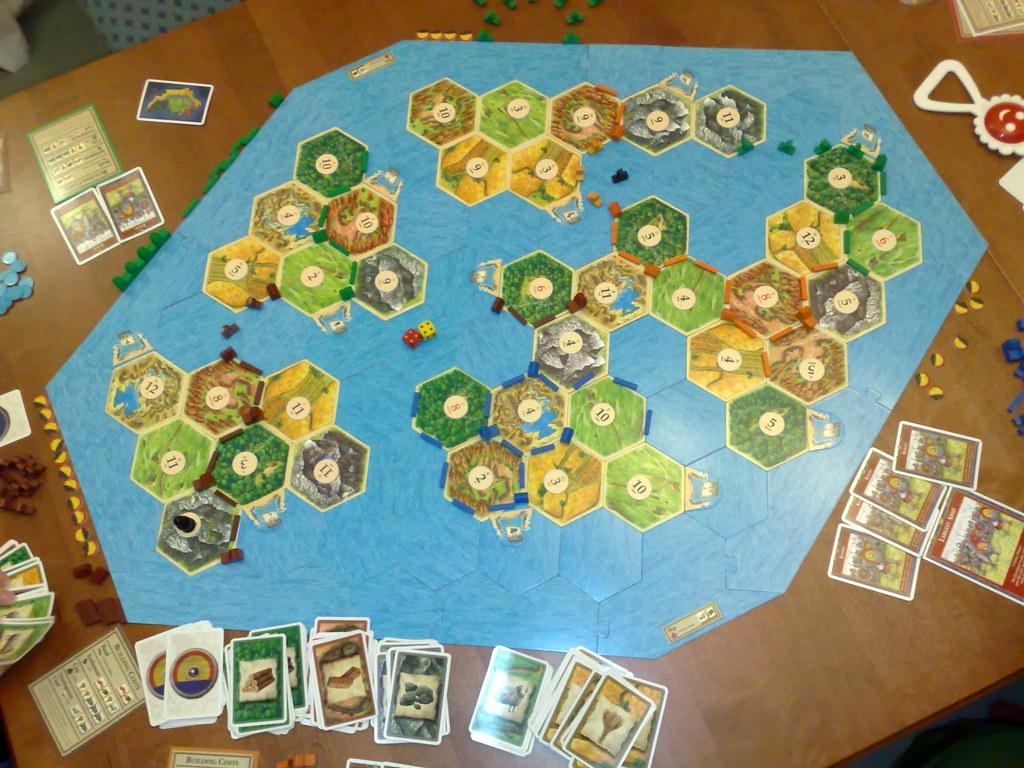 TRÒ CHƠI CATAN SEAFARES - BẢN MỞ RỘNG 5-6 NGƯỜI- CHỈ CHƠI KÈM KHI CÓ BẢN CƠ BẢN ĐỎ FULL và BỘ CATAN SEAFARES