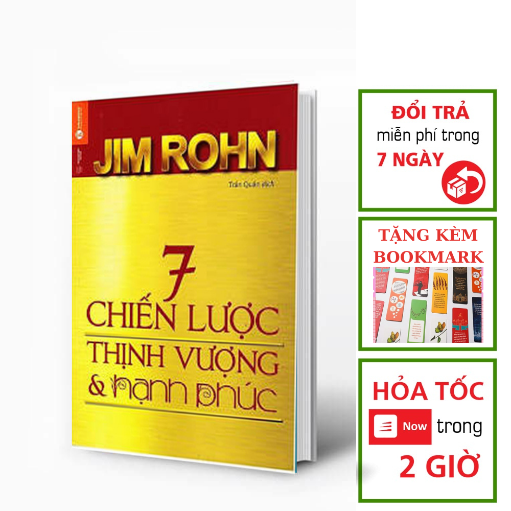 Sách - 7 chiến lược thịnh vượng và hạnh phúc (Tặng kèm bookmark)